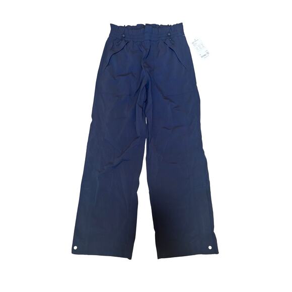 NWT Athleta Trekkie Parachute Pant Navy Blue – Size 6 - Picture 2 of 6